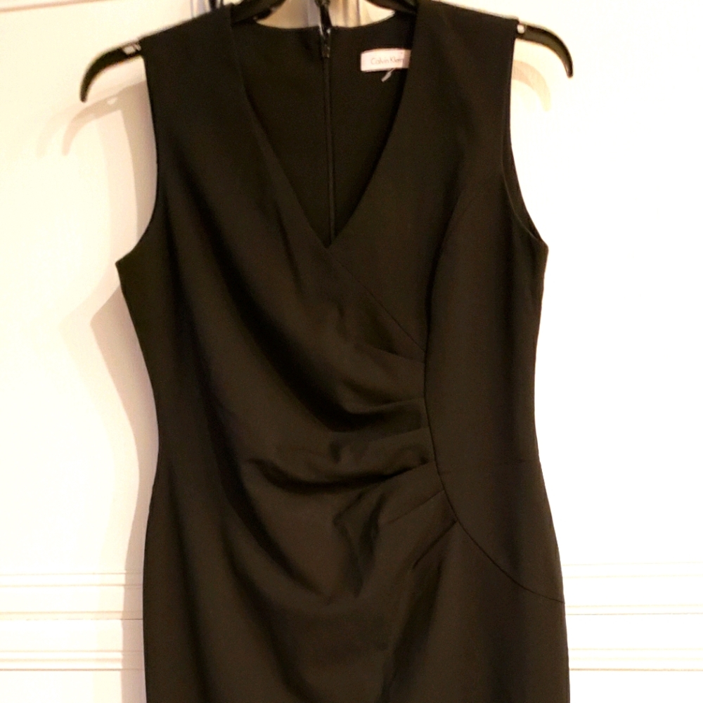 Black midi dress its was used once